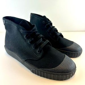 Clarks Cyrus Rise hightop sneaker Black